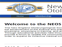 Tablet Screenshot of neos-ent.org